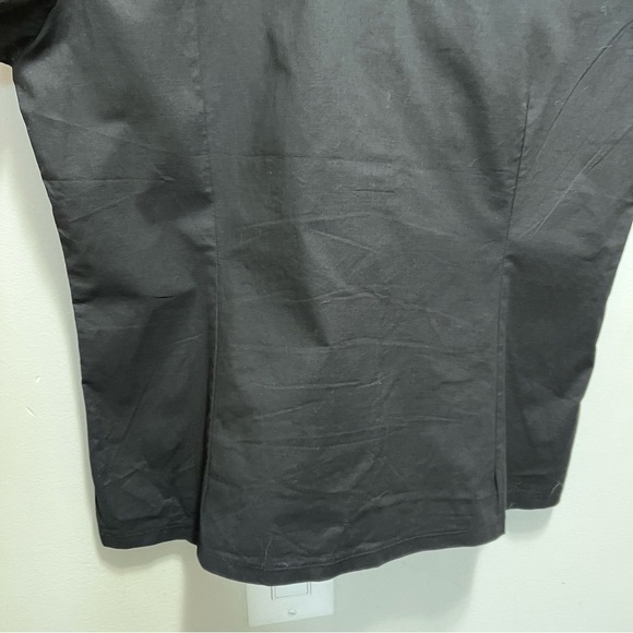 D&G Dolce & Gabbana Black Button Down Short Sleeve Shirt Size XL - Picture 7 of 10